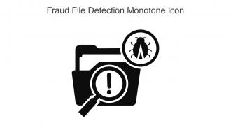 Fraud File Detection Monotone Icon In Powerpoint Pptx Png And Editable Eps Format