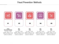 Fraud prevention methods ppt powerpoint presentation layouts objects cpb