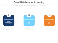 Fraud reinforcement learning ppt powerpoint presentation pictures cpb
