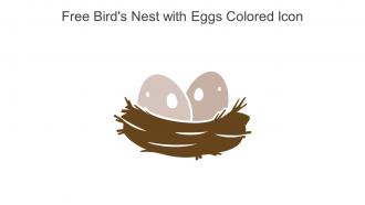 Free Birds Nest With Eggs Colored Icon In Powerpoint Pptx Png And Editable Eps Format