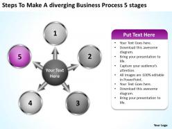Free business powerpoint templates process 5 stages arrows network software slides