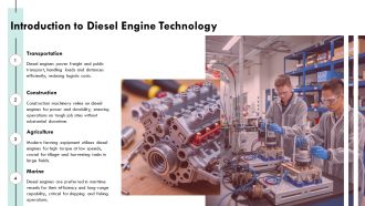 Free Downloadable Diesel Engine Insights And Trends PPT Outline AT