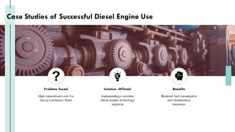 Free Downloadable Diesel Engine Insights And Trends PPT Outline AT