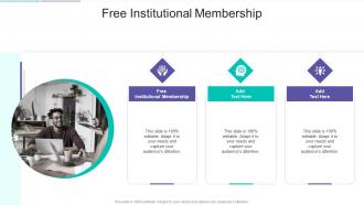 Free Institutional Membership In Powerpoint And Google Slides Cpb