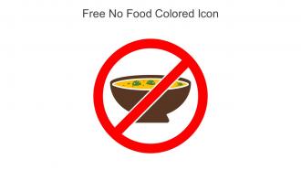 Free No Food Colored Icon In Powerpoint Pptx Png And Editable Eps Format