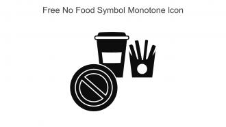 Free No Food Symbol Monotone Icon In Powerpoint Pptx Png And Editable Eps Format