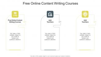 Free Online Content Writing Courses In Powerpoint And Google Slides Cpb
