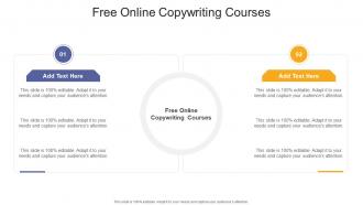 Free Online Copywriting Courses In Powerpoint And Google Slides Cpb