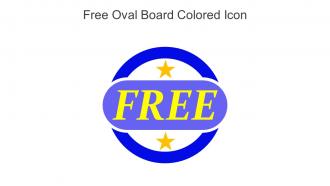 Free Oval Board Colored Icon In Powerpoint Pptx Png And Editable Eps Format