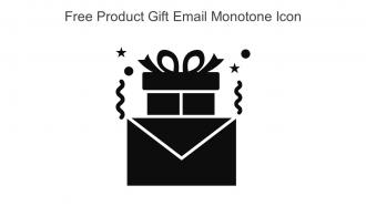 Free Product Gift Email Monotone Icon In Powerpoint Pptx Png And Editable Eps Format