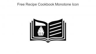 Free Recipe Cookbook Monotone Icon In Powerpoint Pptx Png And Editable Eps Format