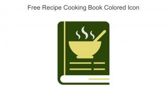 Free Recipe Cooking Book Colored Icon In Powerpoint Pptx Png And Editable Eps Format