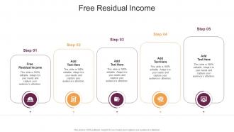 Free Residual Income In Powerpoint And Google Slides Cpb