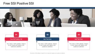 Free SSI Positive SSI In PowerPoint And Google Slides Cpb
