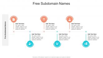 Free Subdomain Names In PowerPoint And Google Slides Cpb