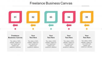 Freelance Business Canvas Ppt Powerpoint Presentation Infographics Design Templates Cpb