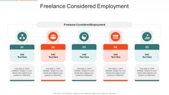 Freelance Considered Employment In Powerpoint And Google Slides Cpb