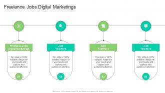 Freelance Jobs Digital Marketings In Powerpoint And Google Slides Cpb