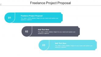Freelance Project Proposal Ppt Powerpoint Presentation File Master Slide Cpb