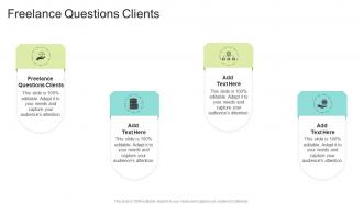 Freelance Questions Clients In Powerpoint And Google Slides Cpb