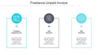 Freelance Unpaid Invoice Ppt Powerpoint Presentation Professional Deck Cpb