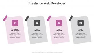 Freelance Web Developer In Powerpoint And Google Slides Cpb