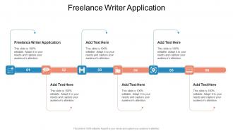 Freelance Writer Application In Powerpoint And Google Slides Cpb