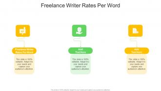 Freelance Writer Rates Per Word In Powerpoint And Google Slides Cpb