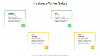 Freelance Writer Salary In Powerpoint And Google Slides Cpb