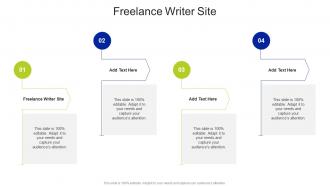 Freelance Writer Site In Powerpoint And Google Slides Cpb