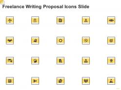 Freelance writing proposal icons slide ppt powerpoint presentation outline show
