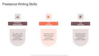 Freelance Writing Skills In Powerpoint And Google Slides Cpb