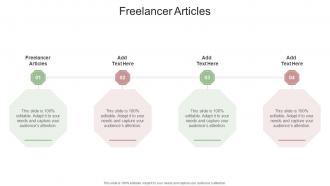 Freelancer Articles In Powerpoint And Google Slides Cpb