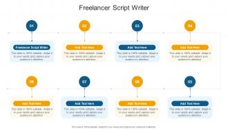 Freelancer Script Writer In Powerpoint And Google Slides Cpb