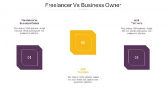 Freelancer Vs Business Owner Ppt Powerpoint Presentation Styles Diagrams Cpb