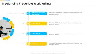 Freelancing Precarious Work Writing Ppt Powerpoint Cpp