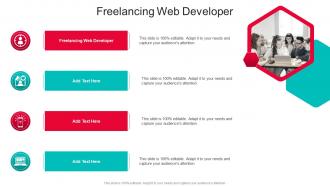 Freelancing Web Developer In Powerpoint And Google Slides Cpb