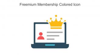 Freemium Membership Colored Icon In Powerpoint Pptx Png And Editable Eps Format