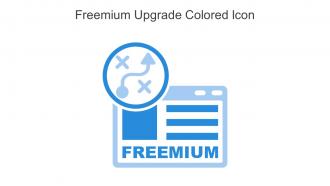 Freemium Upgrade Colored Icon In Powerpoint Pptx Png And Editable Eps Format