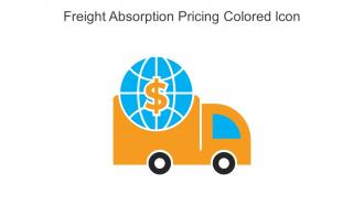 Freight Absorption Pricing Colored Icon In Powerpoint Pptx Png And Editable Eps Format