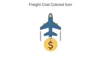 Freight Cost Colored Icon In Powerpoint Pptx Png And Editable Eps Format