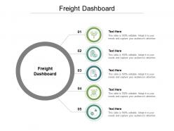 Freight dashboard ppt powerpoint presentation pictures gallery cpb