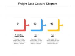 Freight data capture diagram ppt powerpoint presentation outline graphics pictures cpb