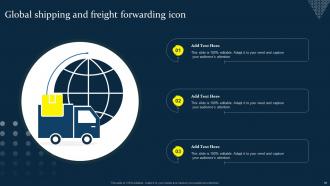 Freight Forwarding Strategy Powerpoint Ppt Template Bundles Idea Captivating