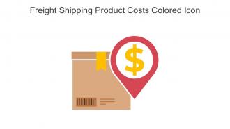 Freight Shipping Product Costs Colored Icon In Powerpoint Pptx Png And Editable Eps Format