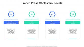 French Press Cholesterol Levels In Powerpoint And Google Slides Cpb