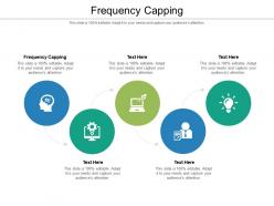 Frequency capping ppt powerpoint presentation inspiration ideas cpb