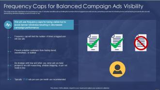Frequency Caps For Balanced Campaign Ads Visibility Consumer Retargeting Strategies