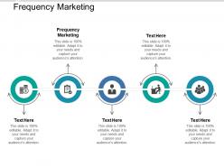 Frequency marketing ppt powerpoint presentation slides vector cpb