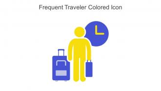 Frequent Traveler Colored Icon In Powerpoint Pptx Png And Editable Eps Format
